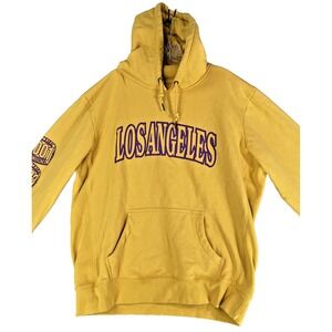 Playa Society Pullover Hoodie Women's XL Yellow‎ Los Angeles Sparks WNBA Legacy